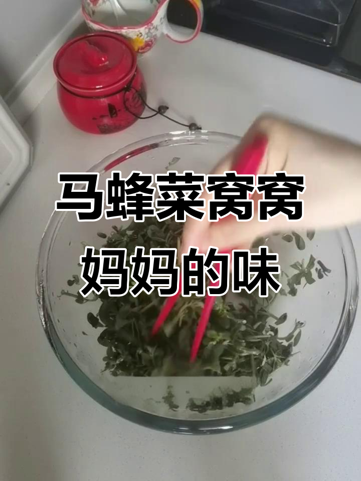 妈妈的味道,马蜂菜窝窝的童年记忆