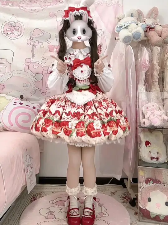 草莓小蛋糕元素动漫,开启甜美梦幻体验!