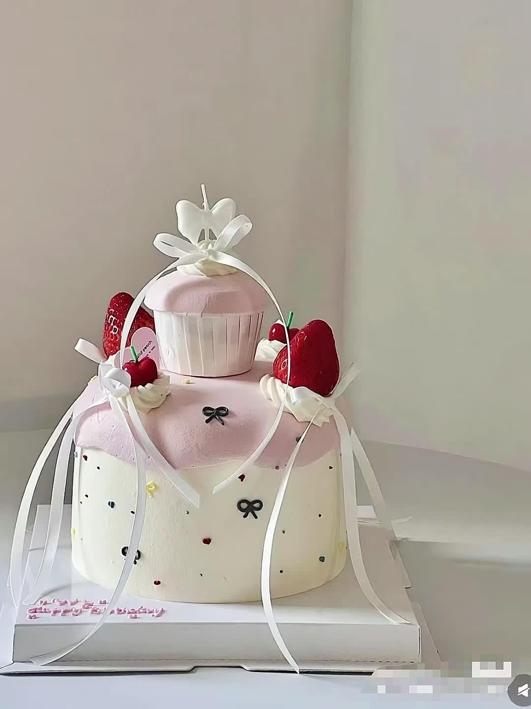五月份卡通手绘生日蛋糕合集 蛋糕图片真实照 仙女蛋糕 女生蛋糕 抖音蛋糕 纯动物奶油生日蛋