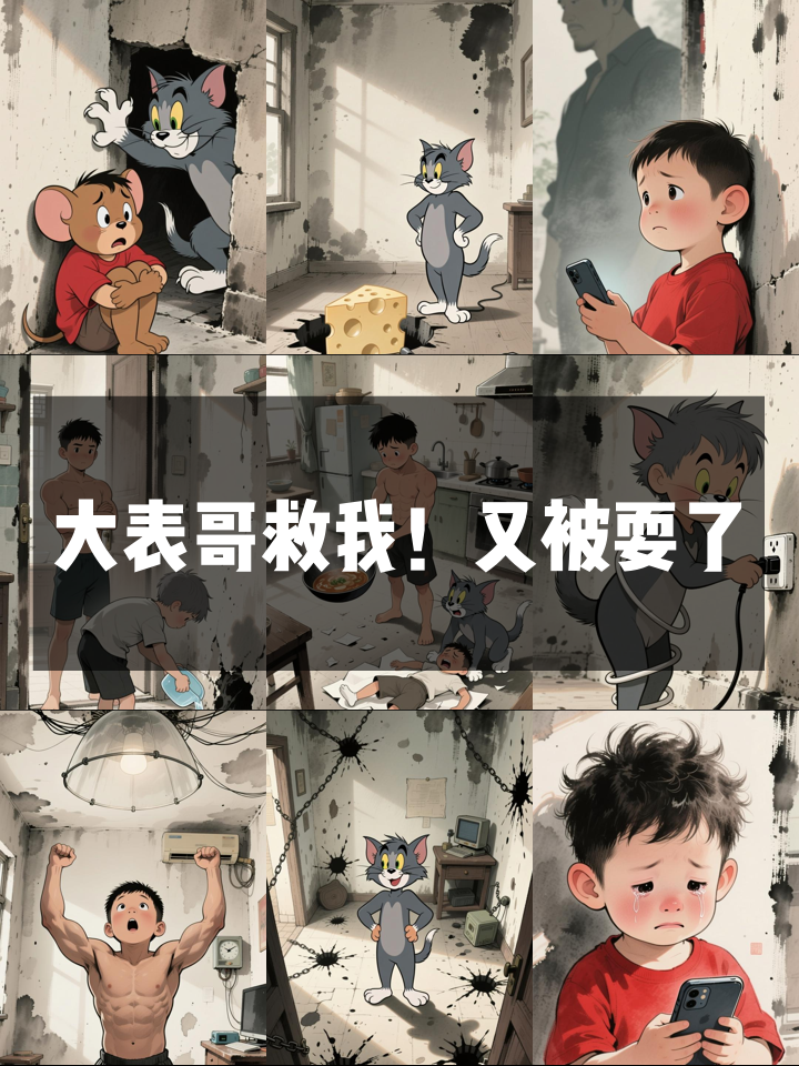 大表哥霸气救场，结果又被汤姆猫耍了！