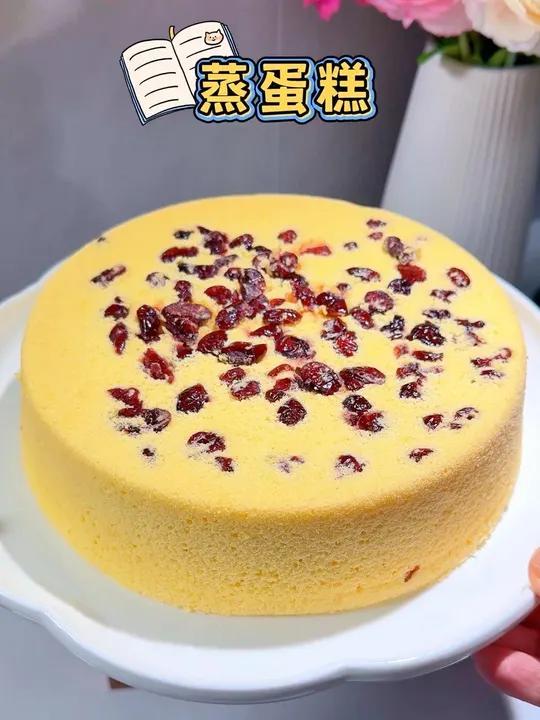 蒸蛋糕 细腻绵软不塌陷，好吃还不上火，家里一口蒸锅就可以做