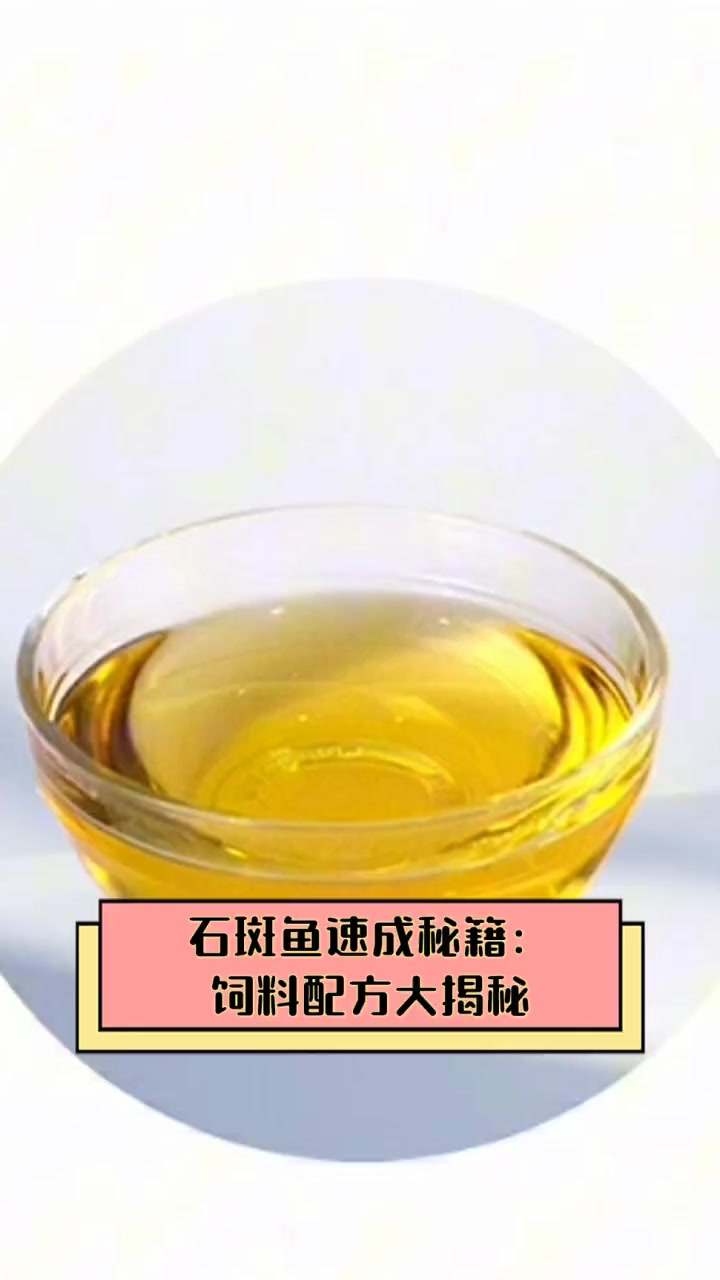 石斑鱼速成秘籍:饲料配方大揭秘