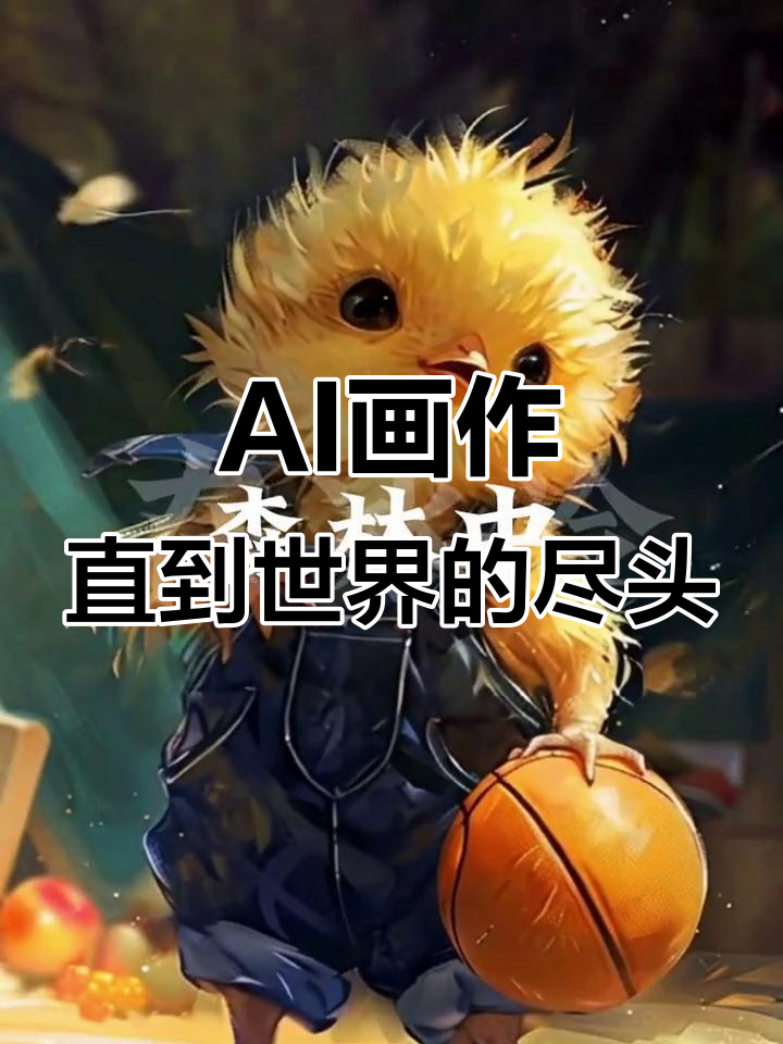 鸡你太美,AI绘画带你穿越世界尽头