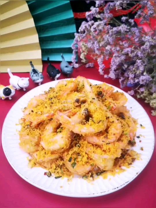 新年硬菜—黄金脆皮虾!好吃的连渣都不剩