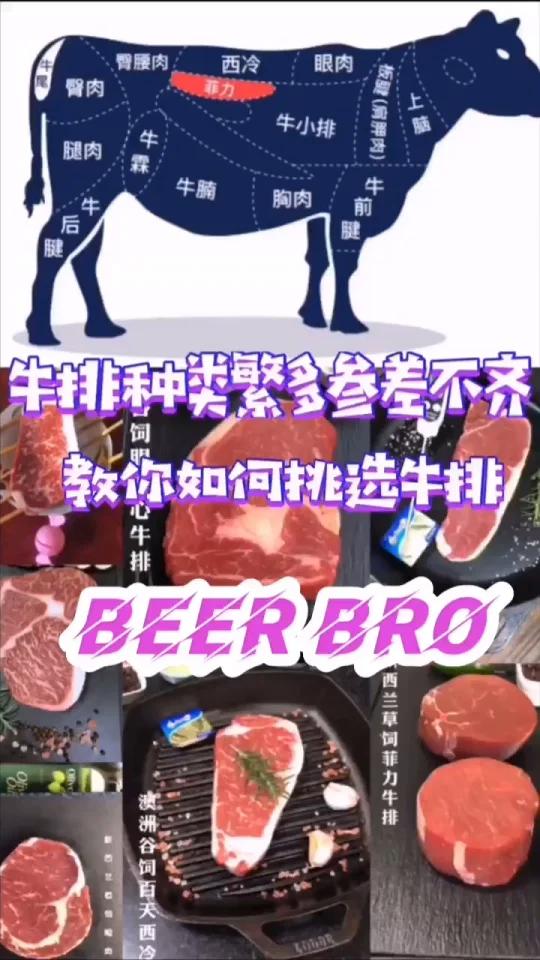 牛排种类繁多参差不齐教你如何挑选牛排