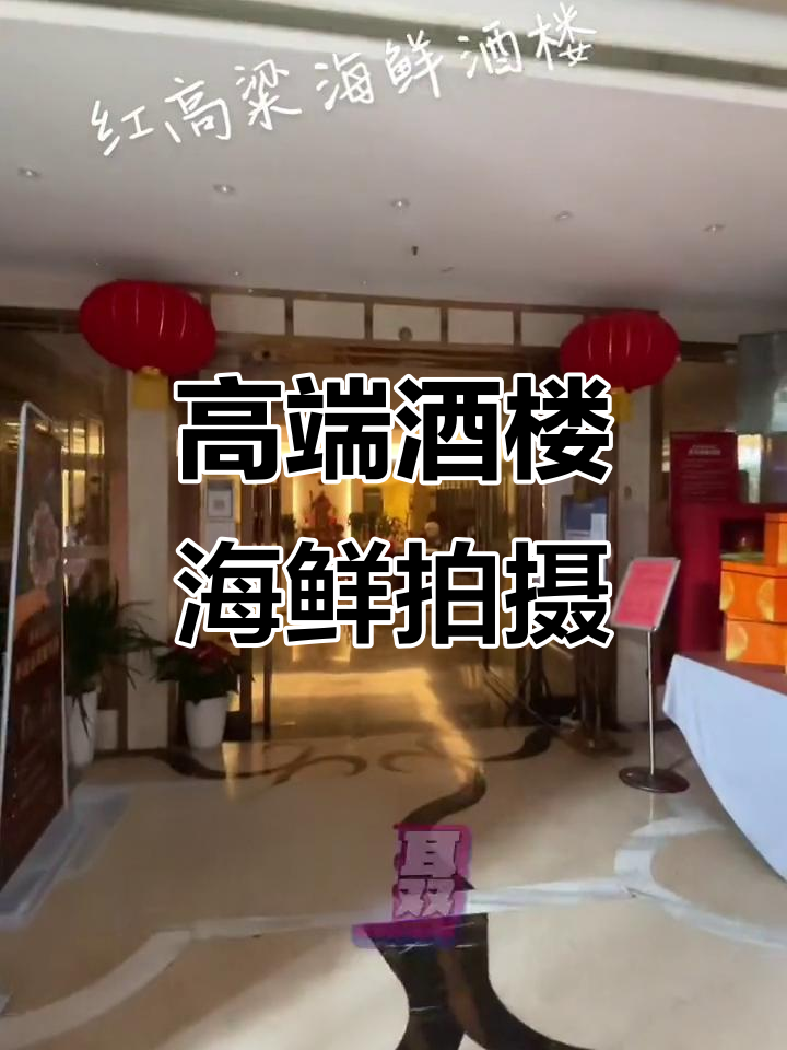红高粱大酒楼海鲜美食拍摄全程揭秘,总厨亲自调整菜品摆盘