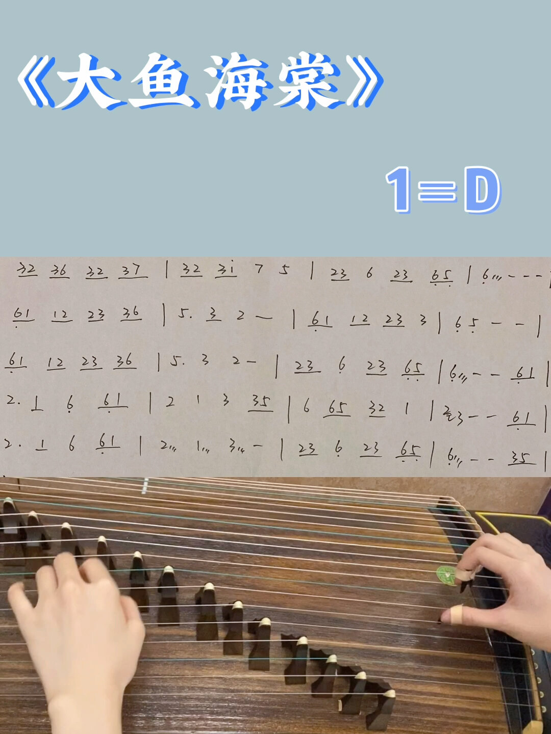 古筝《大鱼海棠》