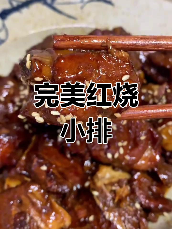 红烧排骨配米饭,经典下饭美味无敌
