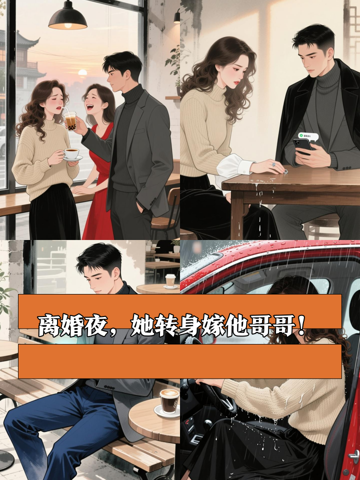 离婚前夜被劈腿,她转身闪婚了他哥哥!