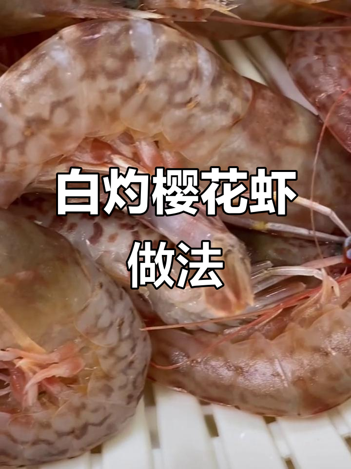 简单白灼樱花虾,肉质Q弹香甜,轻松学会这道美味海鲜