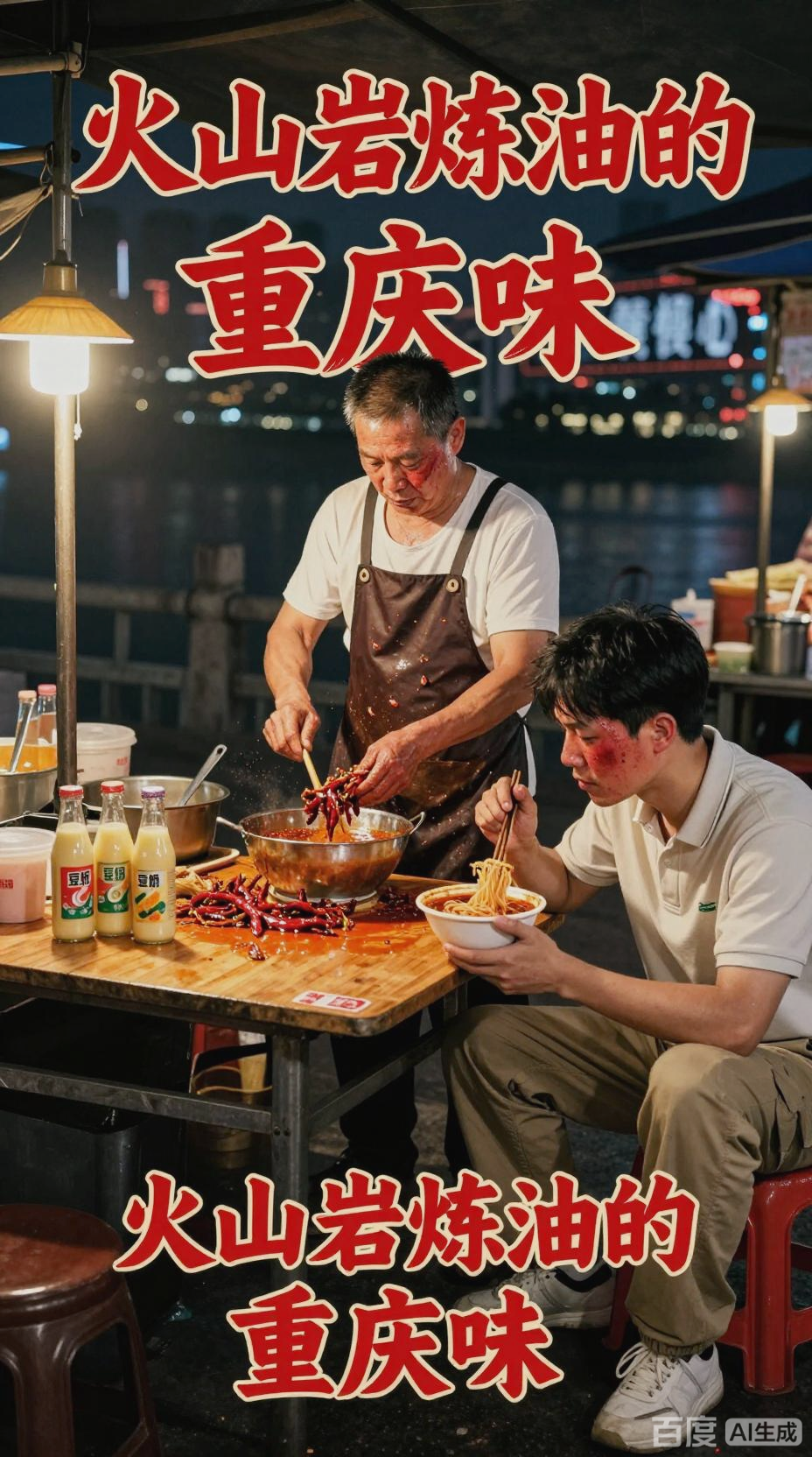重庆酸辣粉，码头工人的深夜能量站