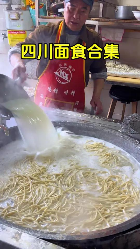 四川最好吃的面条大赏 吃过四川年,天下再无面,四川每个地方都有他的特色!#四川美食 #面 