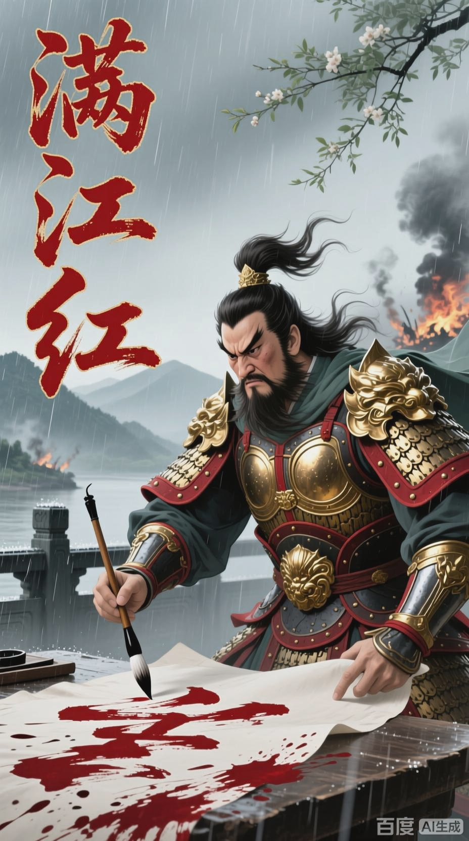 岳飞《满江红》儿童动画赏析