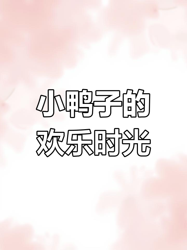 一群小鸭子欢快儿歌