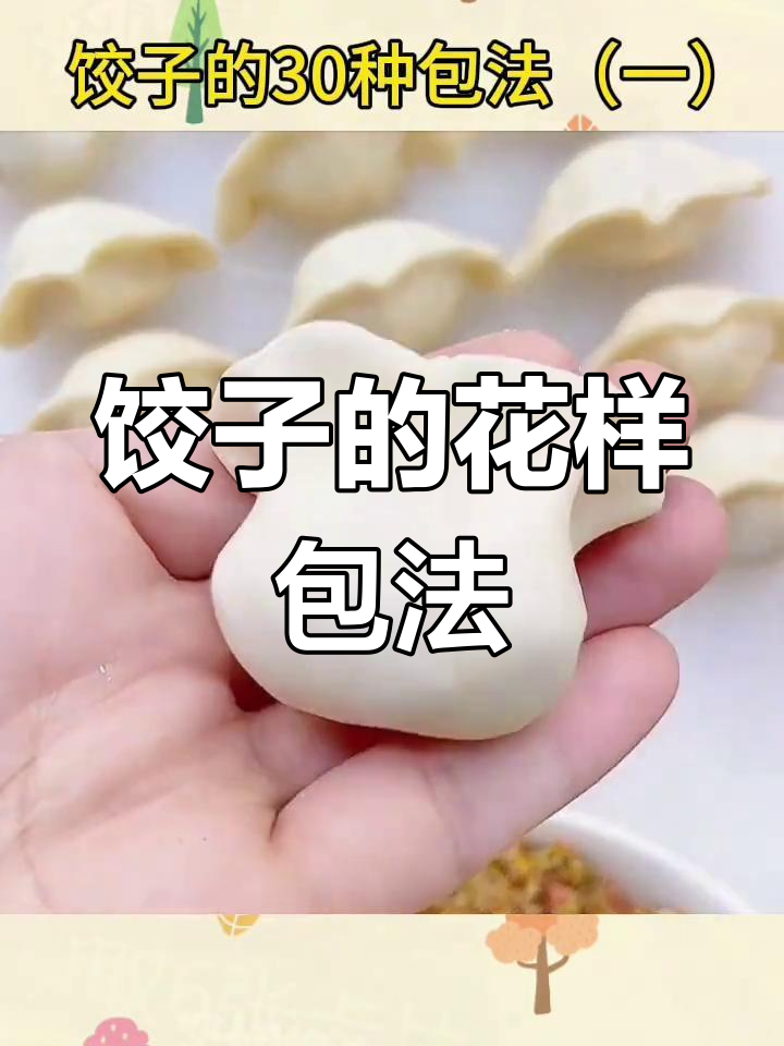 30种饺子包法大揭秘,简单又好玩