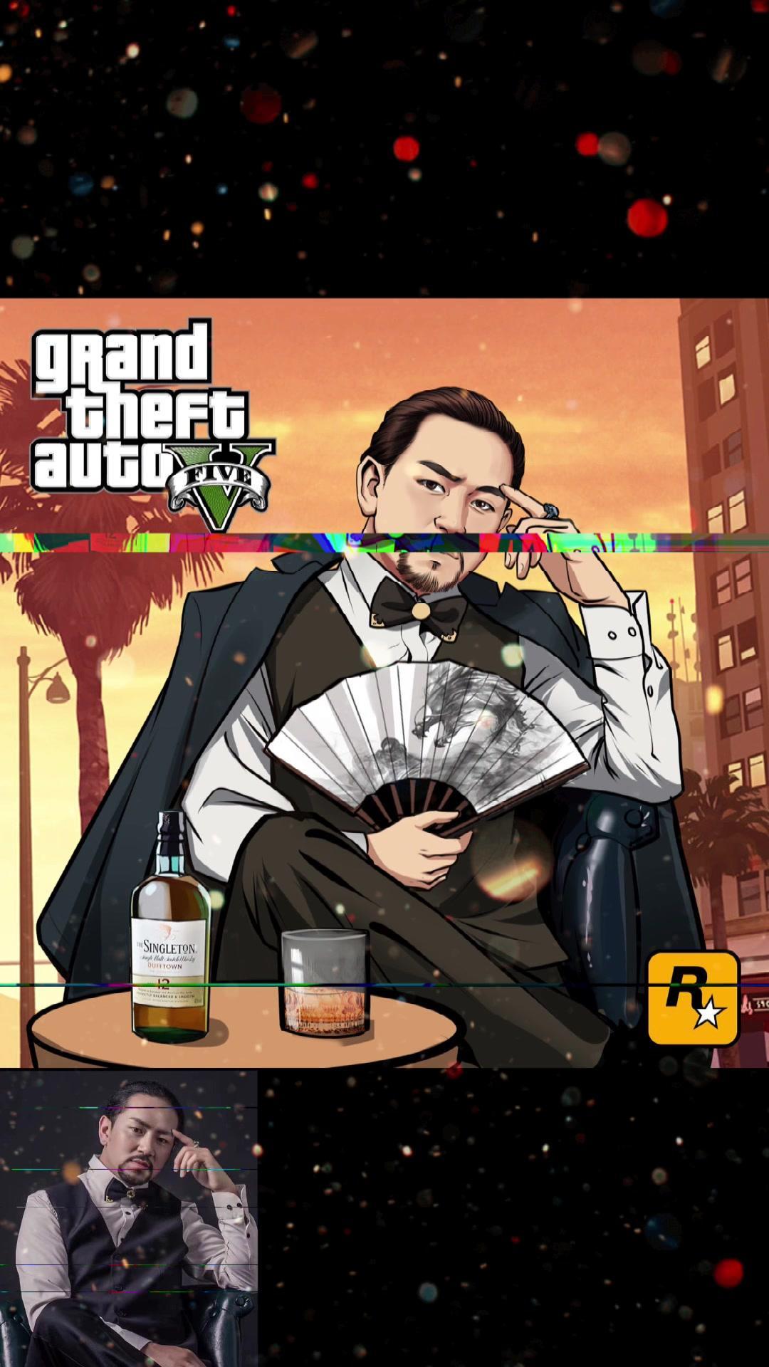 画画 头像 头像设计之西装暴徒