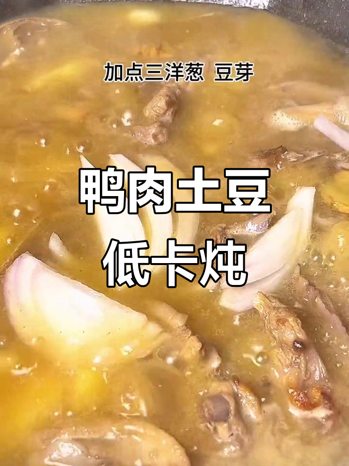 低脂减脂餐,孩子最爱鸭子土豆炖饭