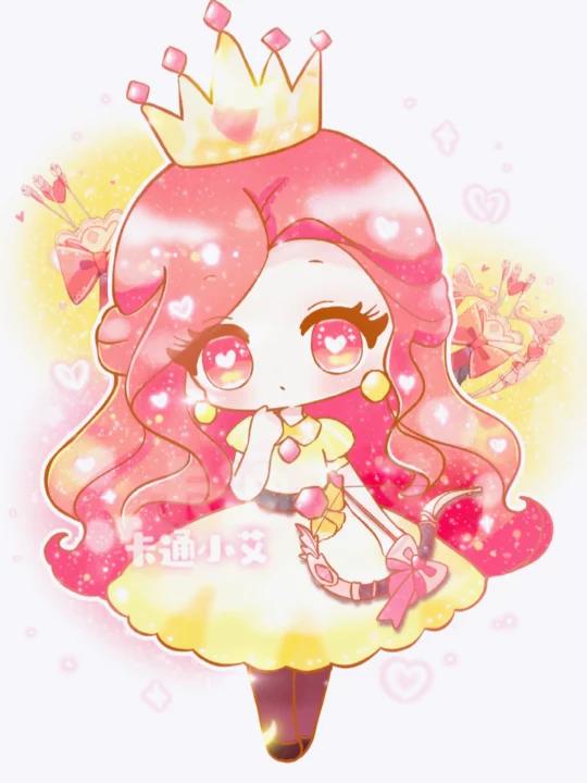 十二星座公主 星空公主 射手座 原创卡通画