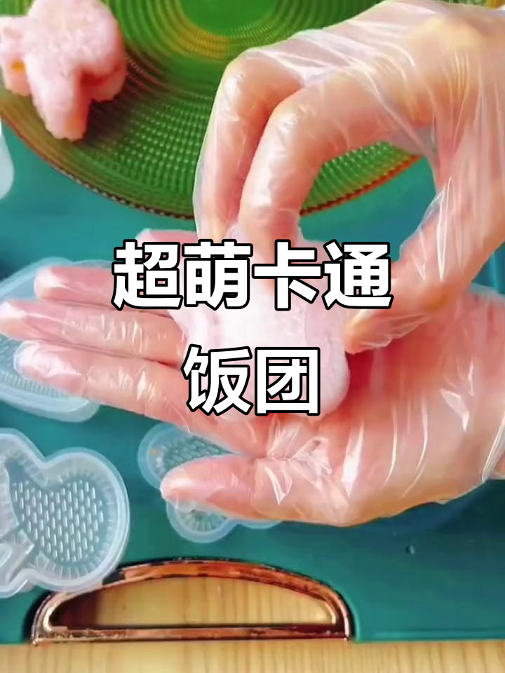 可爱卡通饭团,大人小孩都爱不释手