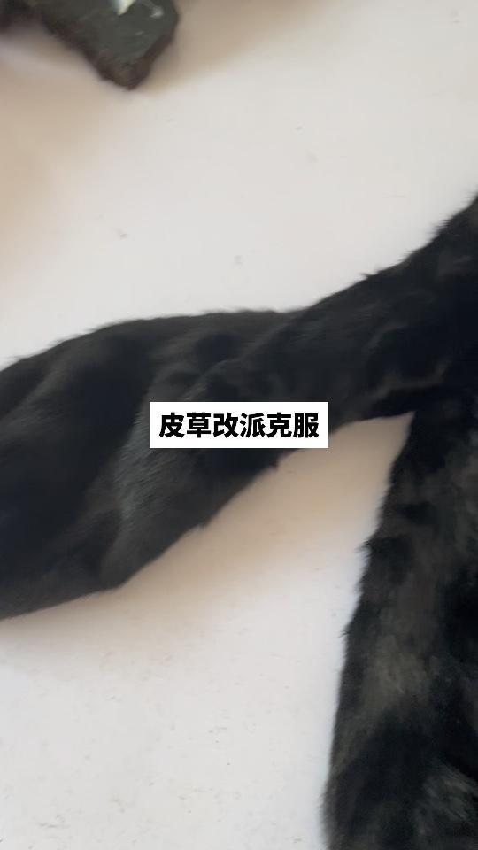 貂皮改款 改造前vs改造后 拯救一下要丢弃的上衣 翻新修复 精工改衣