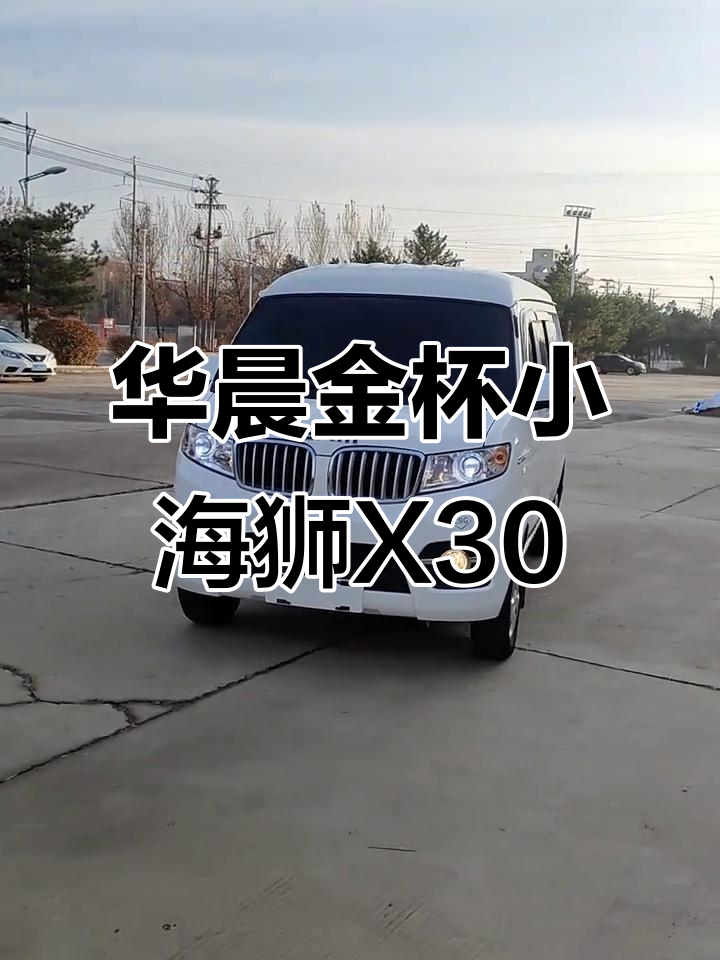 2023年新款华晨金杯小海狮X30震撼登场
