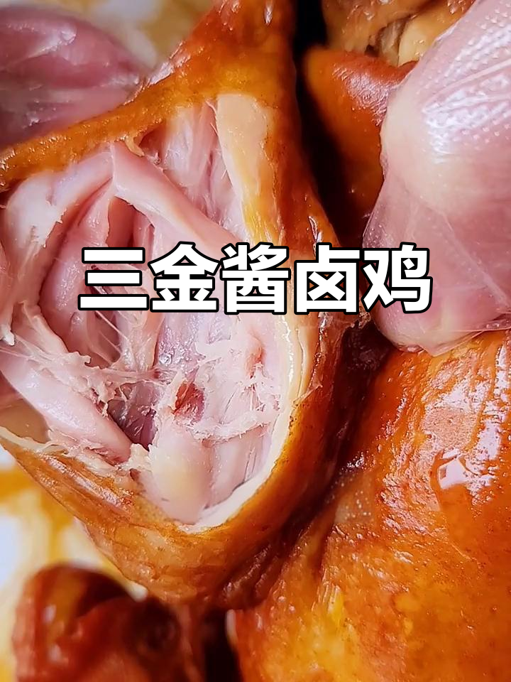 卤鸡配方大揭秘,三金酱肉熟食做法全解析
