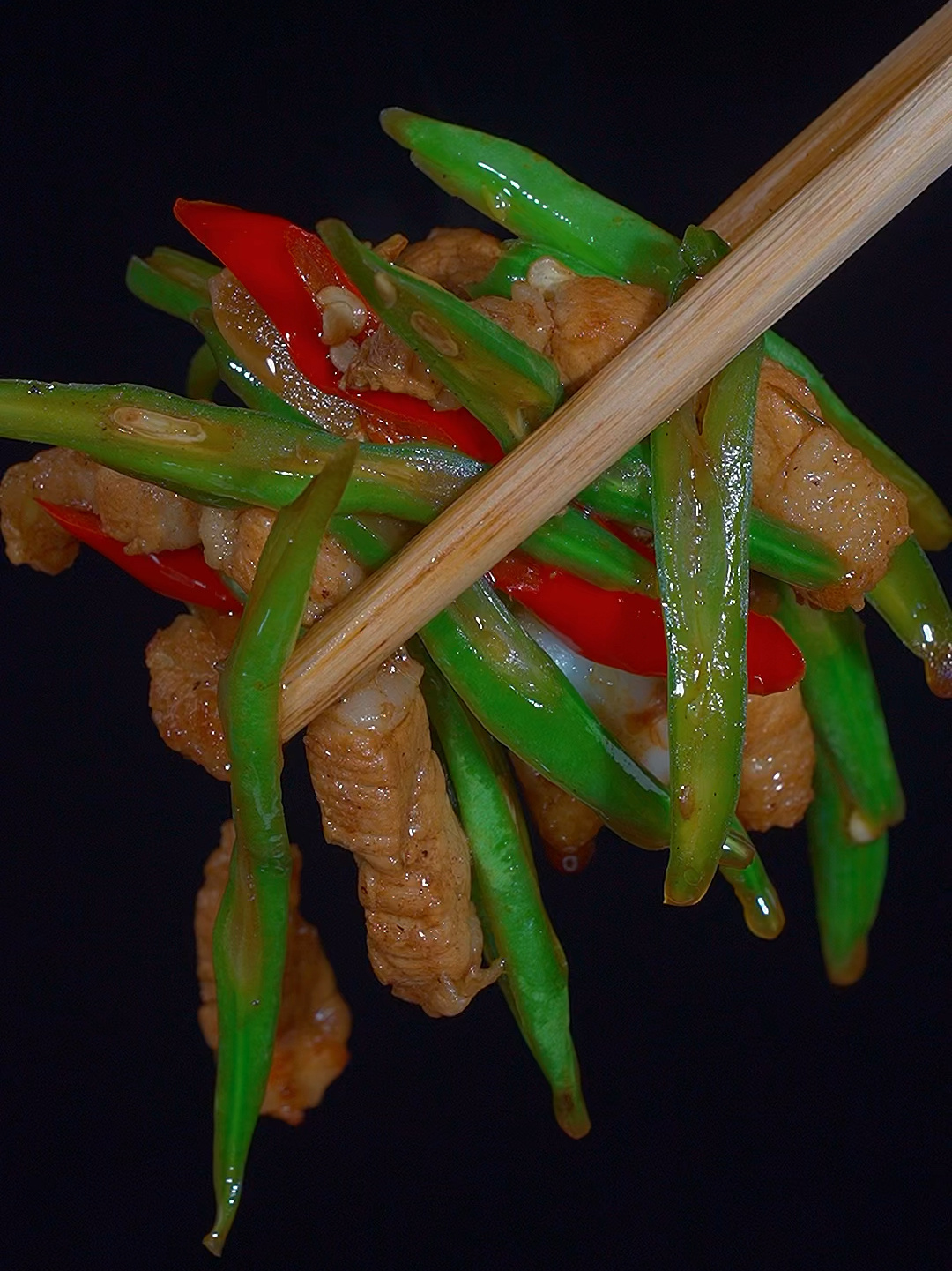 四季豆炒肉,做法简单,好吃又下饭