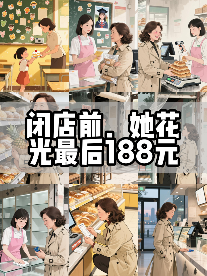 85度C闭店前夜,她用最后188元买回六年温暖