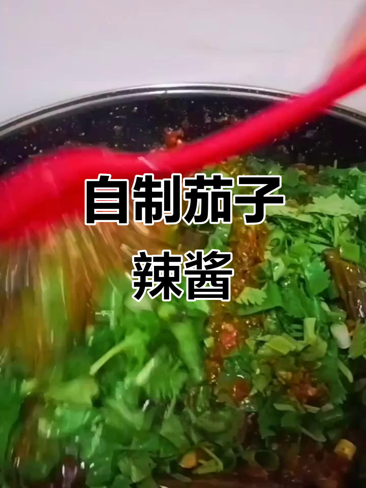 茄子辣椒酱家常做法,简单又下饭