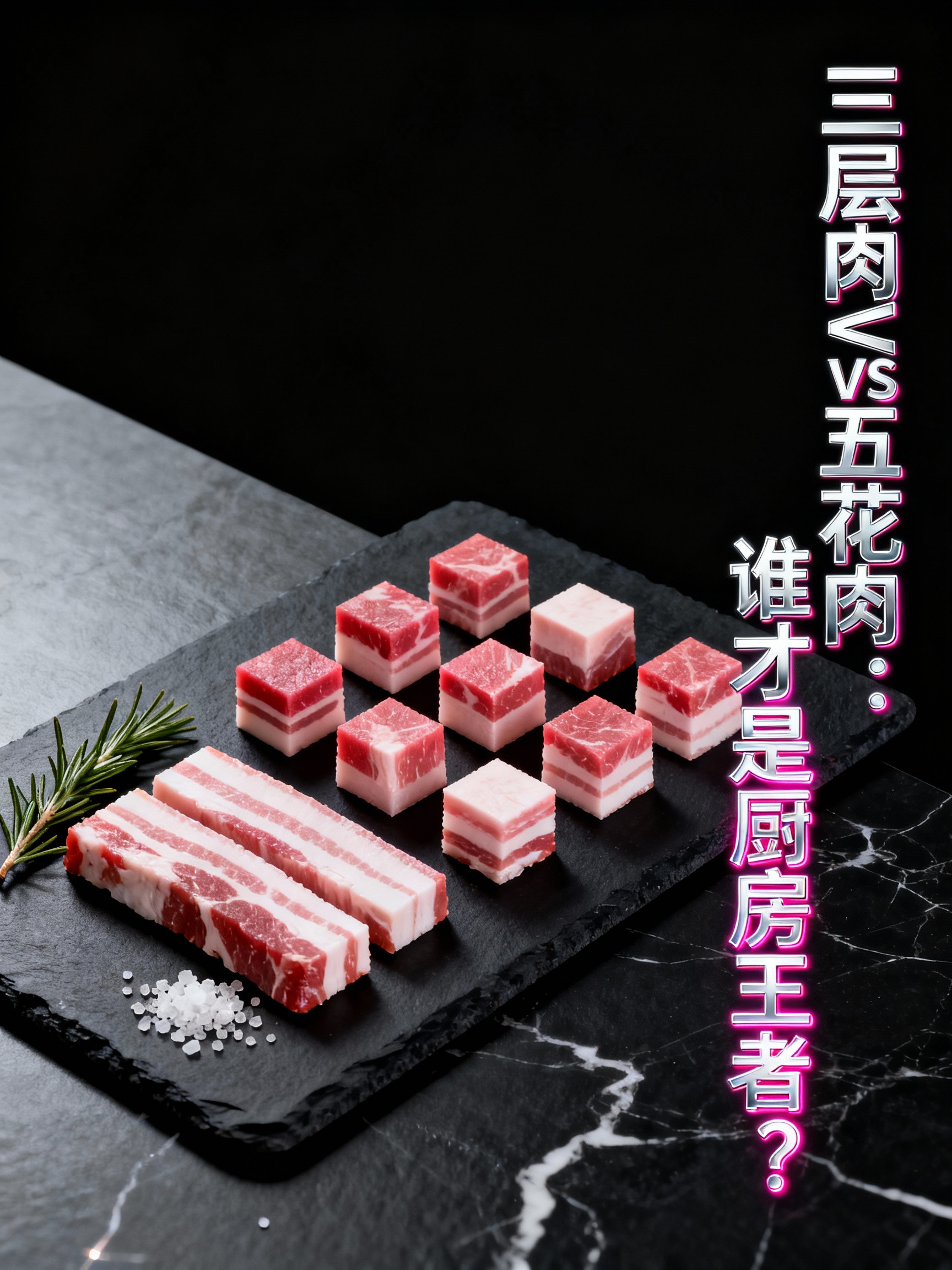 三层肉VS五花肉:谁才是厨房王者?