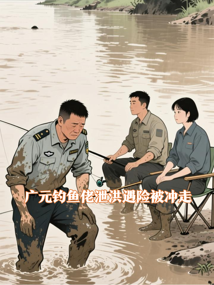 钓鱼佬作死在水电站钓鱼!临时泄洪被冲走淹死,站长:死了活该!