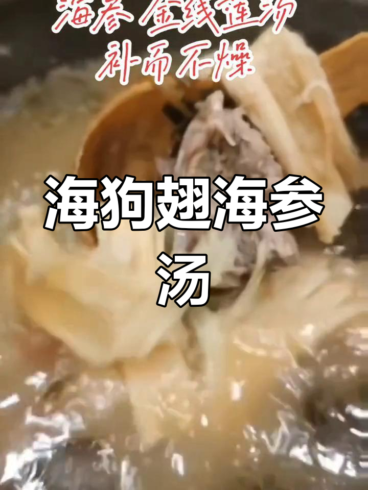 秋冬必备营养汤,海狗翅、响螺肉、海参炖煮,滋补又美味