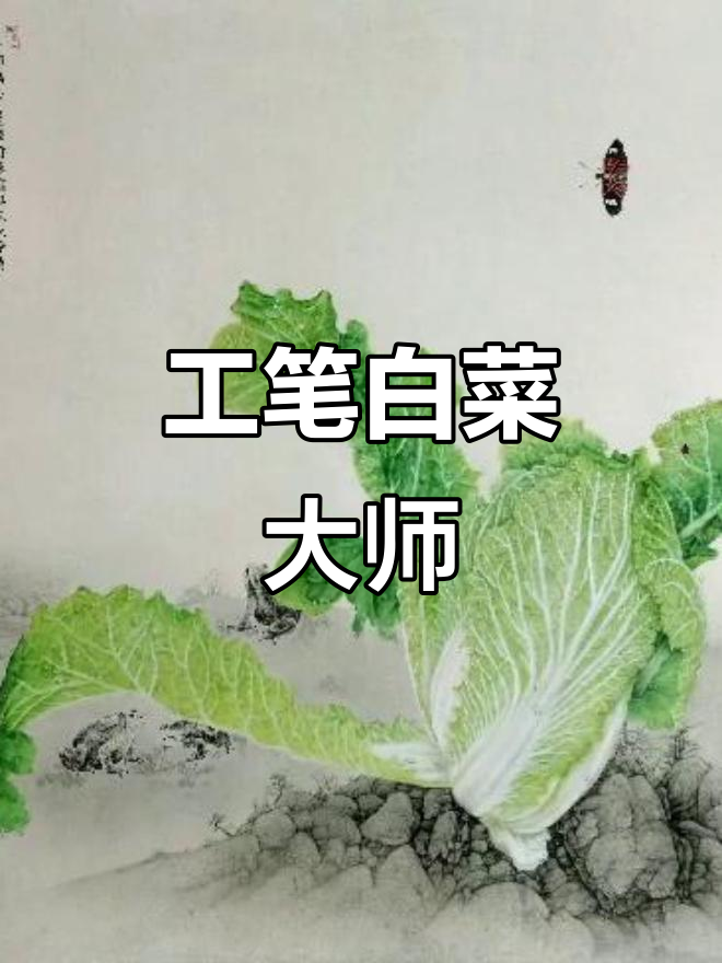龙文会：工笔画白菜大师，超写实技艺令人惊叹