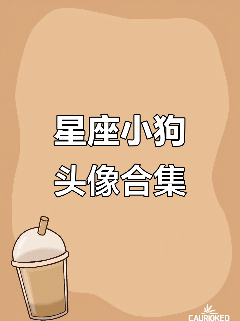 12星座小狗头像大赏,线条艺术萌感十足