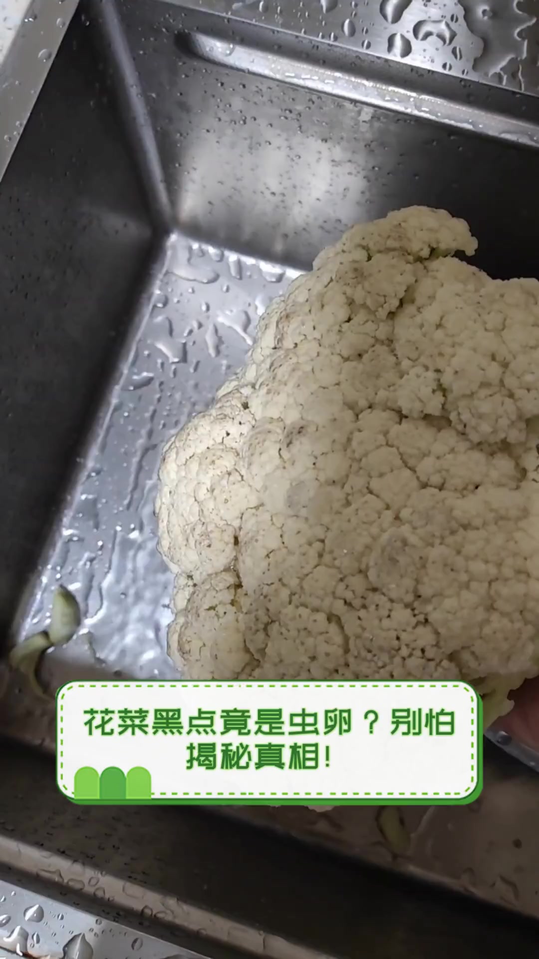 花菜黑点竟是虫卵?别怕,揭秘真相!