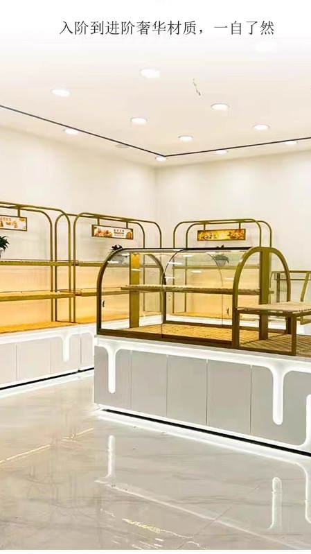 最近流行的面包展示柜