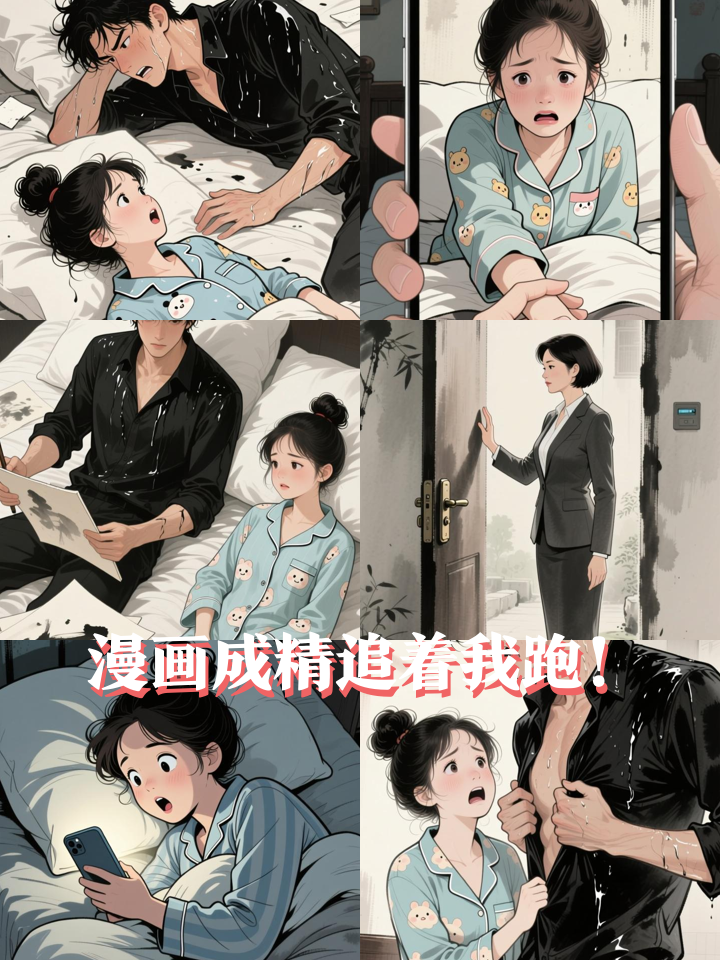 下载漫画APP后，男主竟从屏幕里爬出来了！