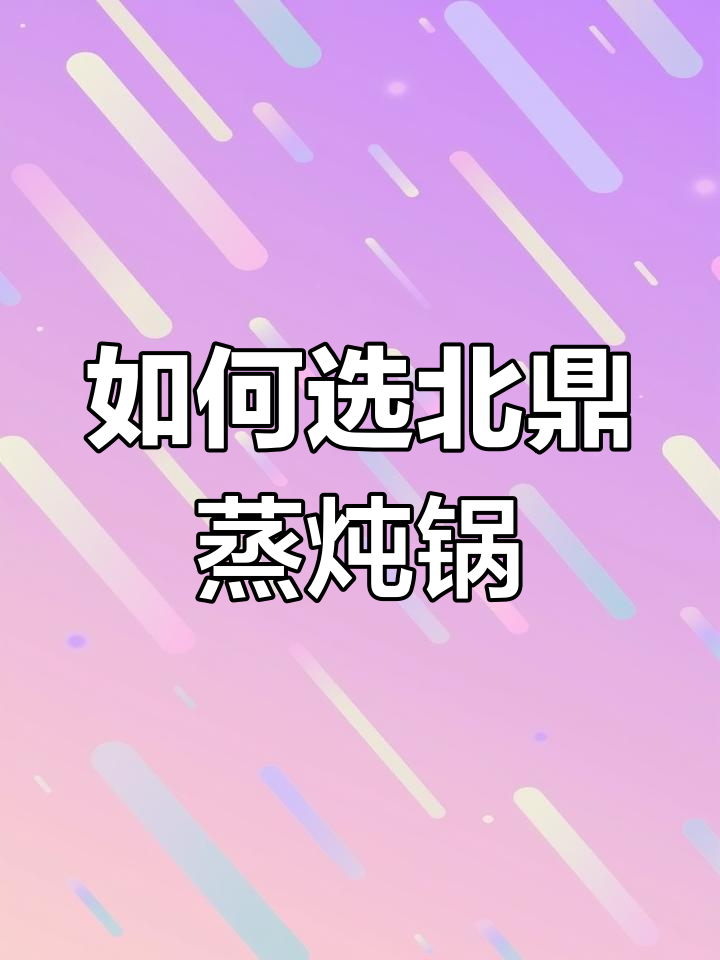 北鼎蒸炖锅选购指南:三款实用推荐