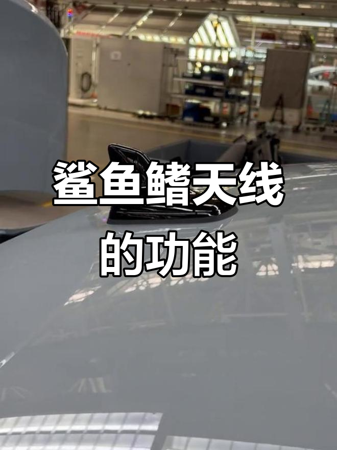 鲨鱼鳍天线到底有啥用?原来不只是装饰
