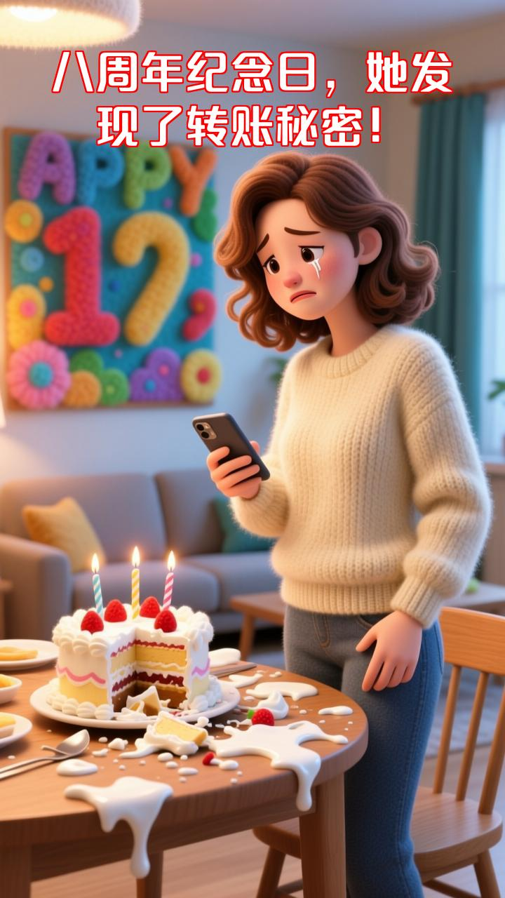八周年结婚纪念日，她调查丈夫转账记录发现惊人秘密！