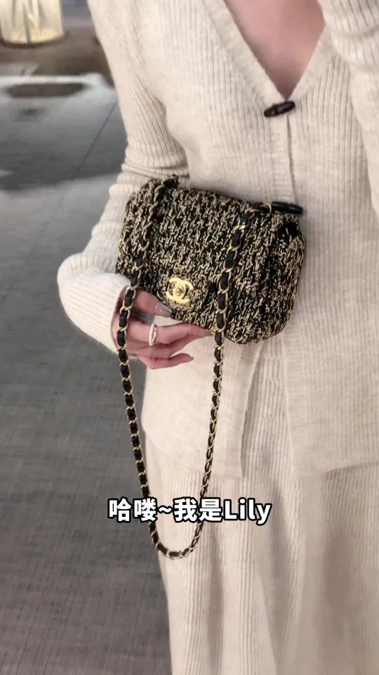 Chanel“埃及艳后”金丝编织方胖子好华丽!