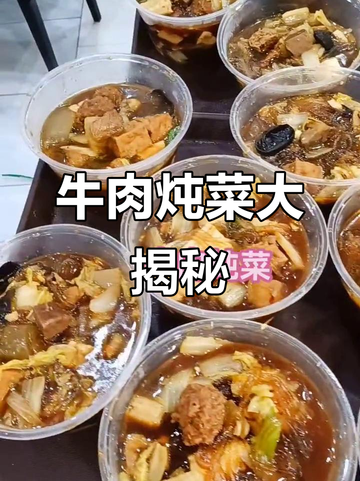 回民饭店经典牛肉炖菜,丸子豆腐白菜粉条一锅煮