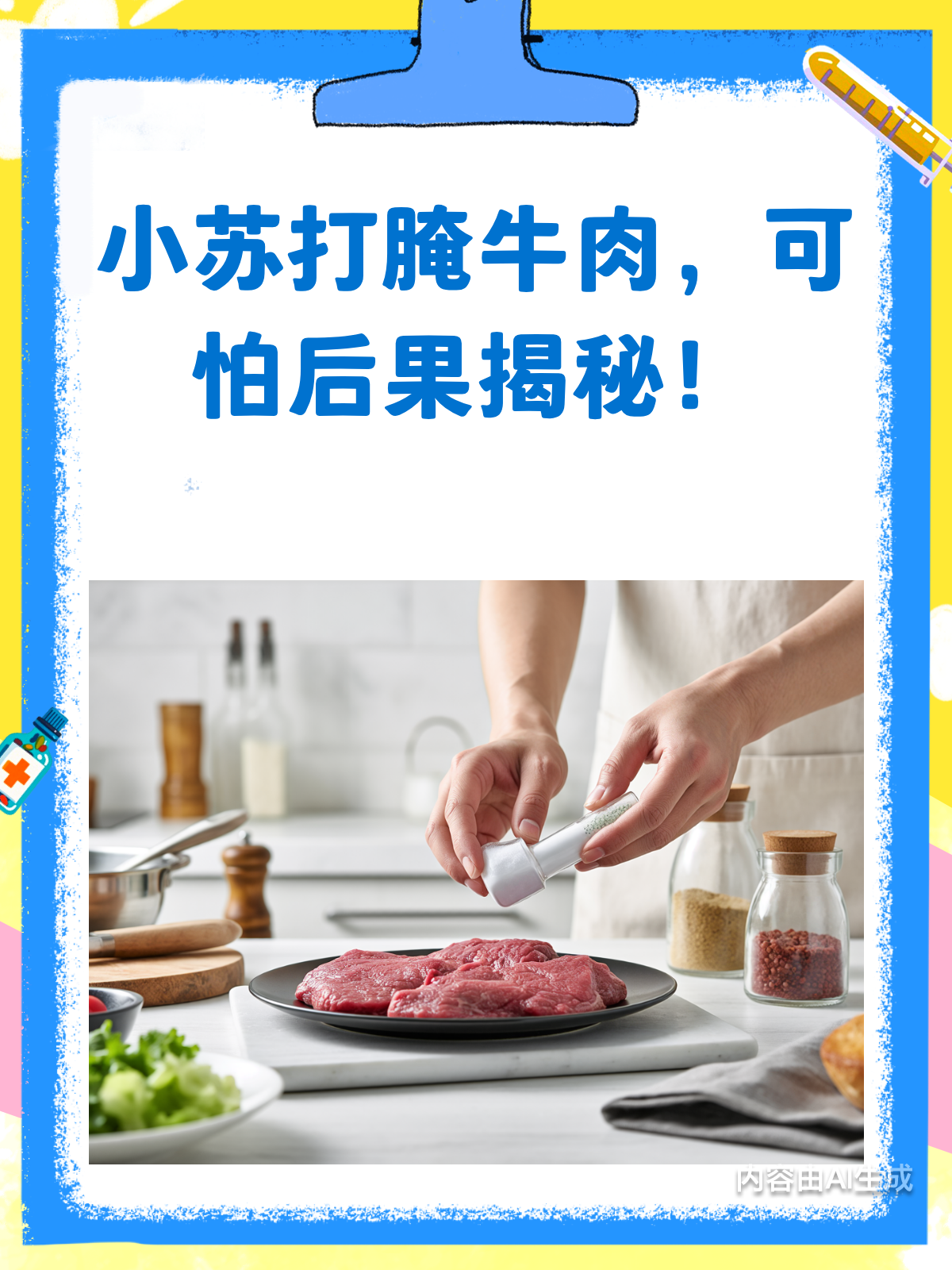 惊!用小苏打腌牛肉,竟有这些隐患
