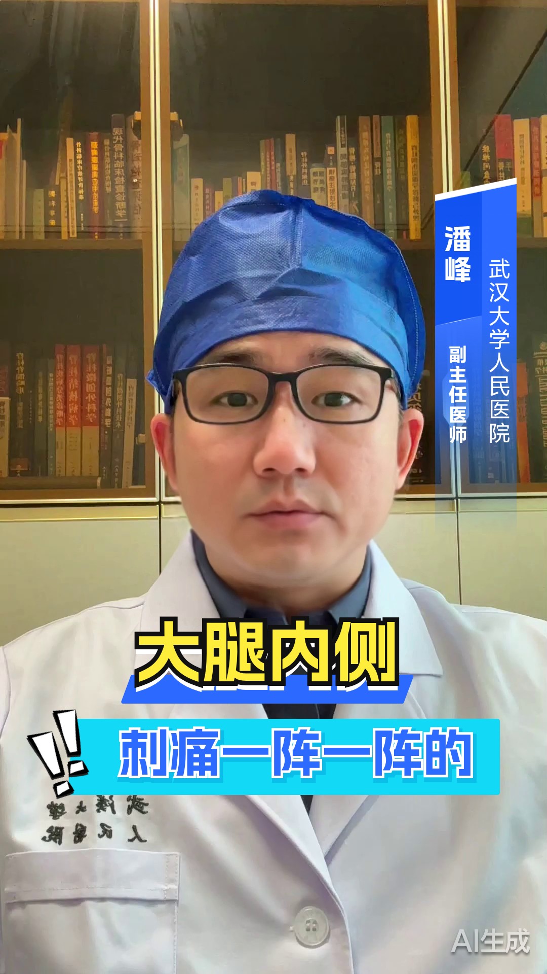 大腿内侧刺痛一阵一阵的