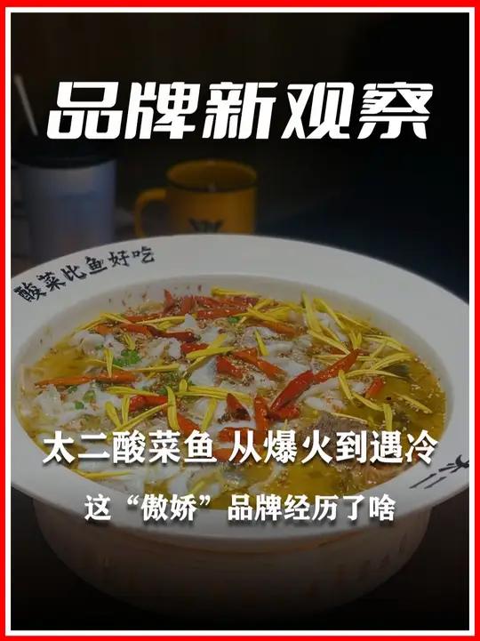 太二酸菜鱼:从爆火到遇冷,这“傲娇”品牌经历了啥?