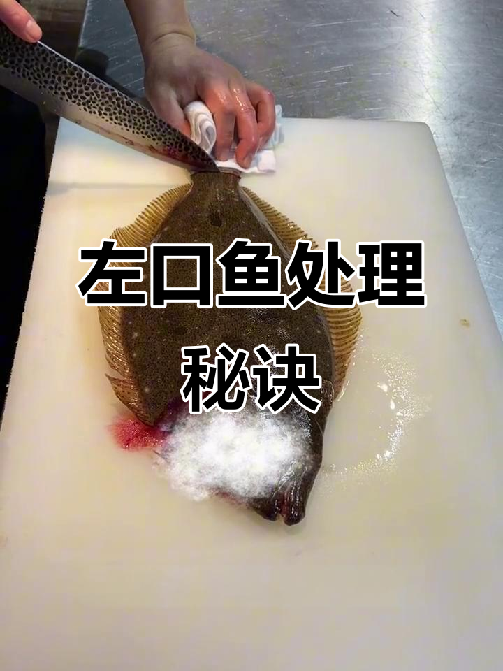 刺身左口鱼处理技巧,比目鱼的切割与烹饪全解析