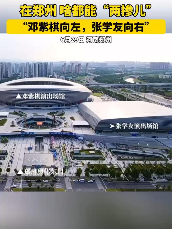在郑州 啥都能“两掺儿” 邓紫棋向左,张学友向右