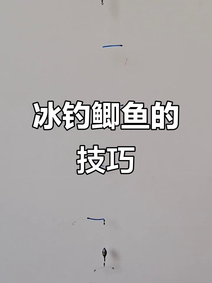 冬季冰钓鲫鱼技巧：底钩浮漂搭配，轻松捕捉半斤到一斤的鲫鱼