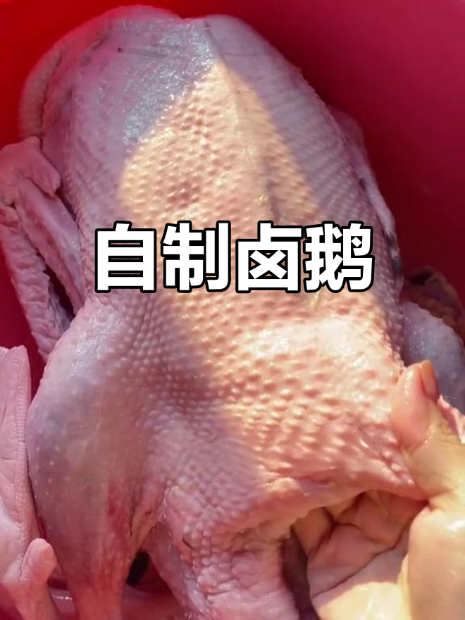 卤鹅的家常做法,味道十足