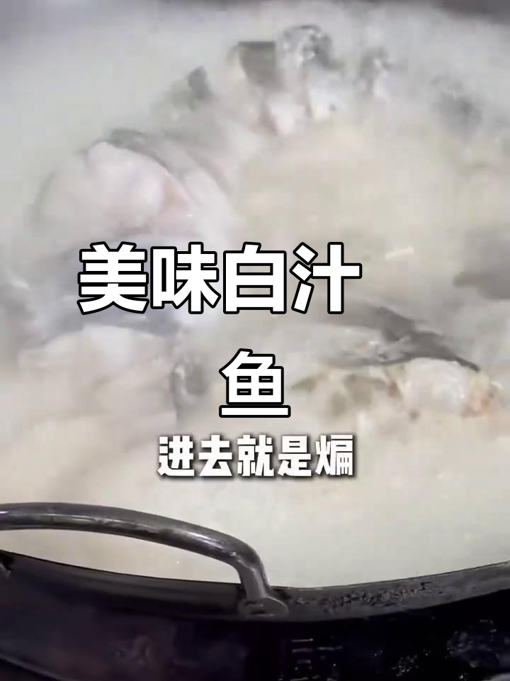 白汁鮰鱼，浓郁汤汁与嫩滑口感，一试成主！